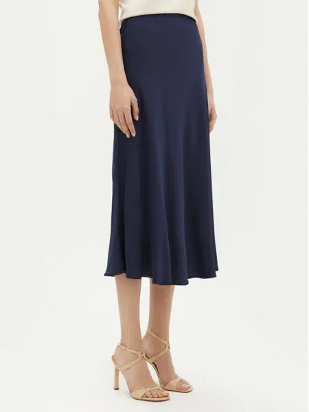 Fracomina Fustă midi Bleumarin