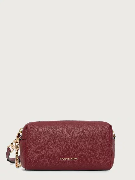 MICHAEL Michael Kors crossbody kabelka dámska kožená BRYANT červená