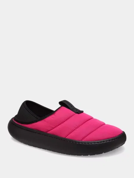 Сабо Crocs малиновий синтетичний
