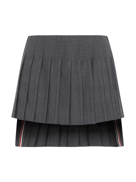 Spódnica mini Thom Browne szara