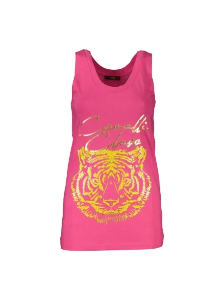 Podkoszulka Cavalli Class elegancka żółta