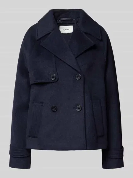 Kurtka o kroju relaxed fit z dodatkiem wełny S.oliver Red Label