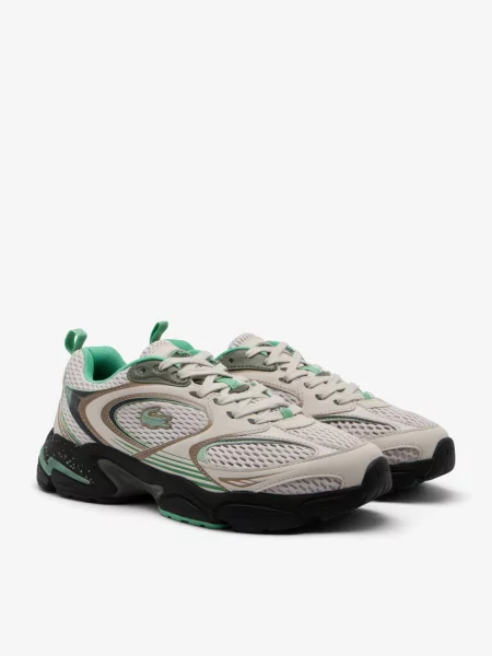 Кроссовки Lacoste бежевые
