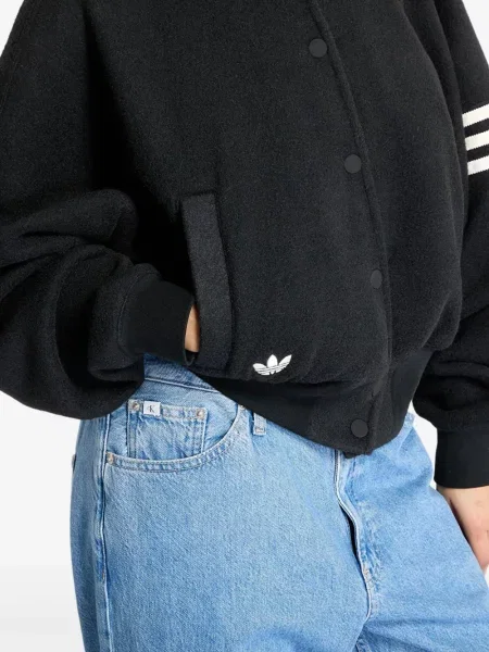 Бягане тениска Adidas с автограф отразяващ черно