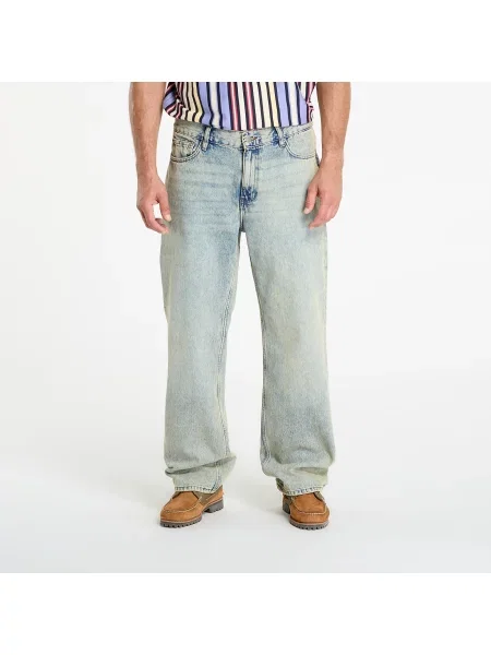 Spodnie Guess Originals Baggy Pant Washed Blue 30 niebieskie