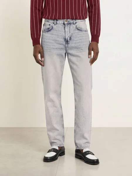 Les Deux Džíny Ryder Regular Fit light indigo wash