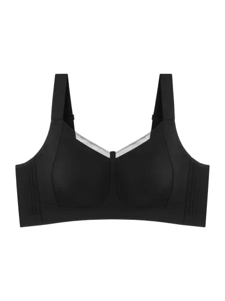 Бюстгальтер-топ с уплотненной чашкой чорний