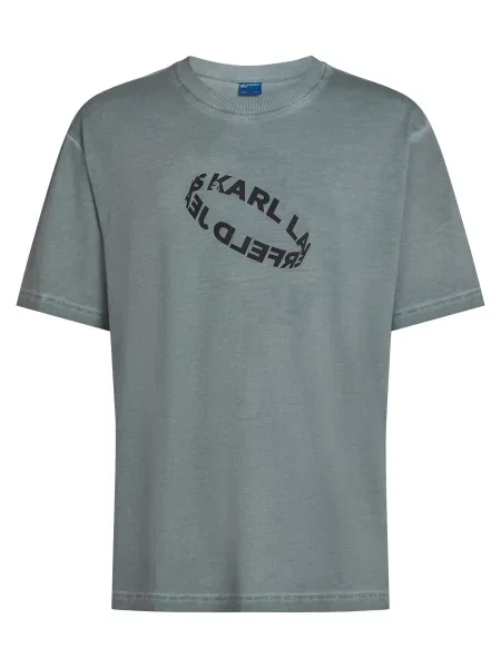 Τζιν πουκάμισο Karl Lagerfeld Jeans μαύρο