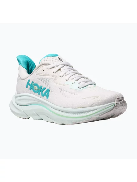 Кросівки для бігу HOKA Clifton 10 white/electric rose білі