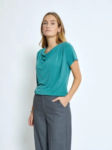 Minus Tricou Soleima smarald verde