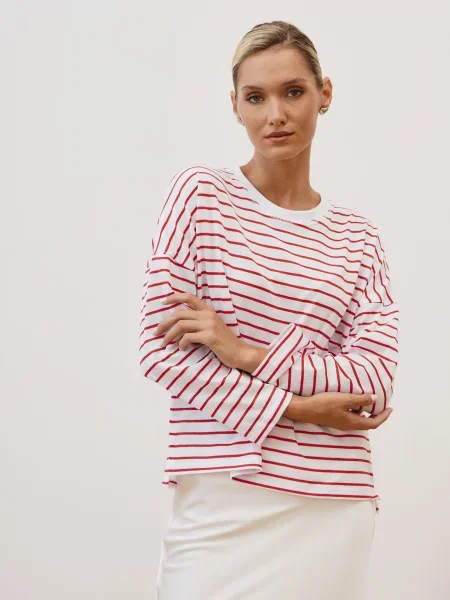 Лонгслів Lilove червоний