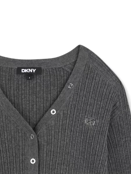 Gyerek kardigán Dkny szürke