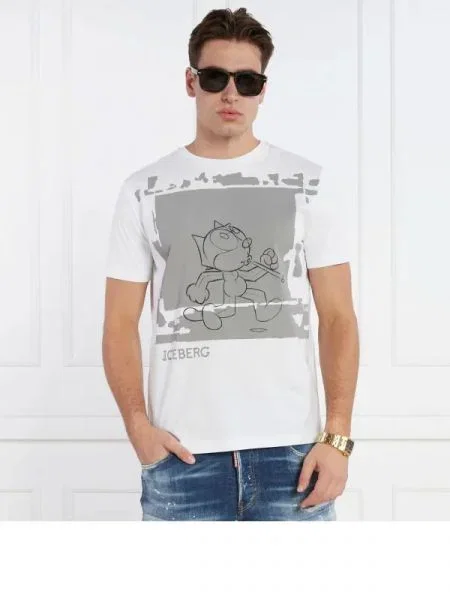 Iceberg Tricou alb