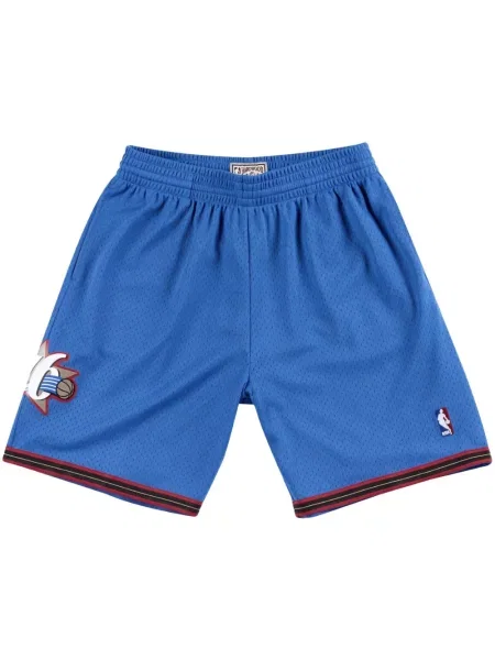Pantaloni scurți Mitchell & Ness albastru