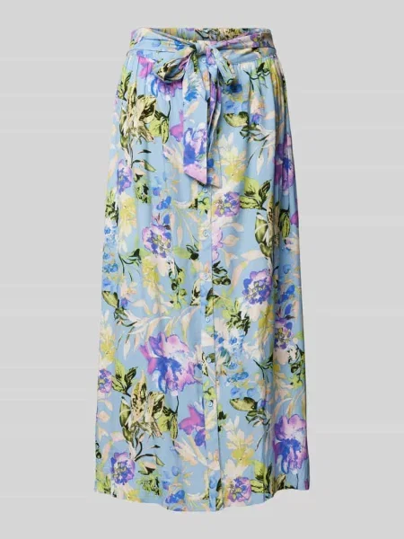 Spódnica midi z wiązanym paskiem model ‘SAVANNA’ Y.a.s