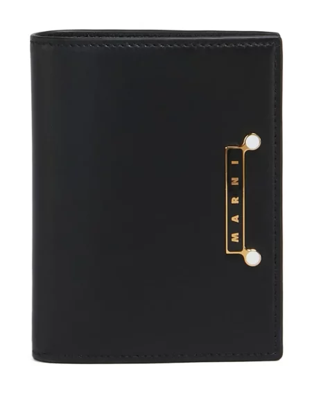 Portofel Marni din piele negru