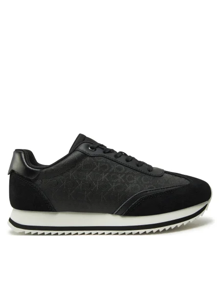 Маратонки Calvin Klein RUNNER LACE UP MONO MIX черно