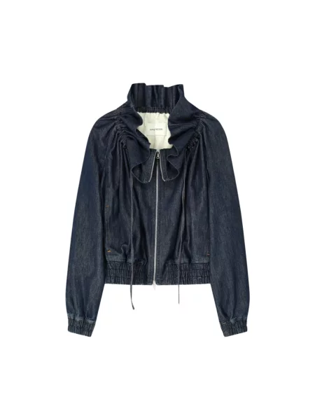 Kurtka jeansowa Dries Van Noten niebieska