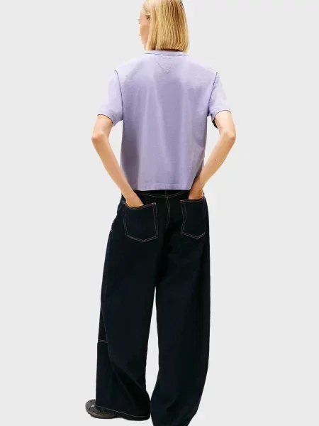 Футболка Tommy Jeans блакитна