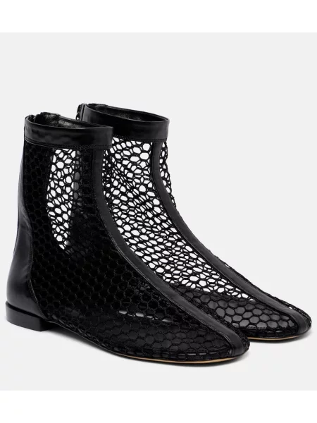 Cizme scurte Souliers Martinez plasă negru