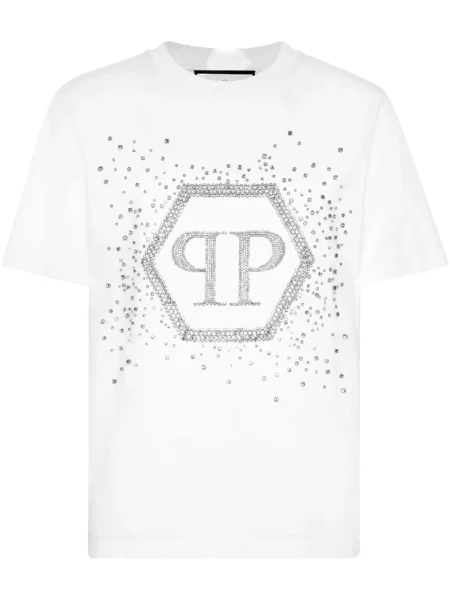 Koszulka Philipp Plein biała