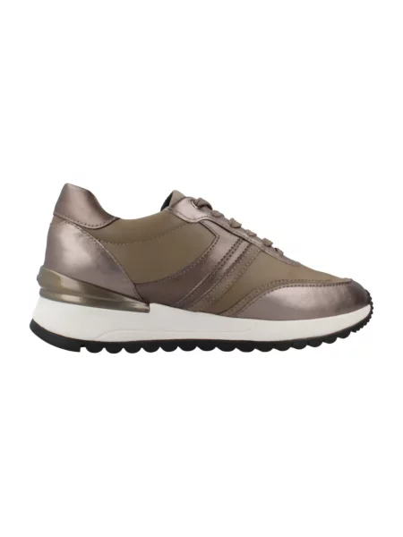 Sneakersy Geox brązowe