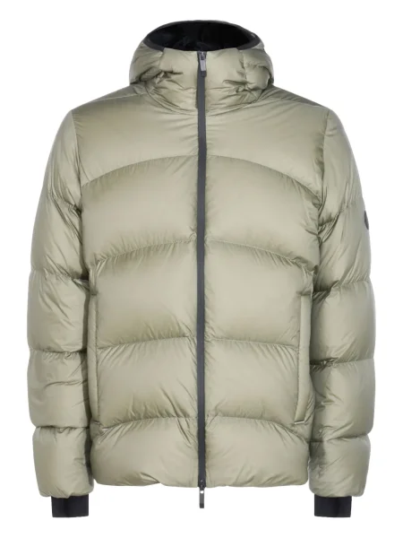 Geacă Moncler cu glugă verde