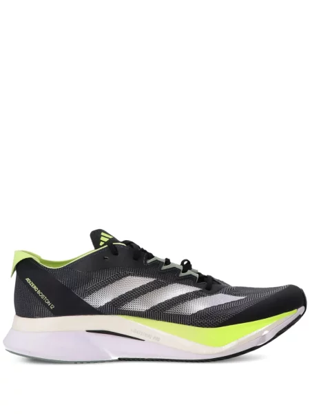 Papuci Adidas din piele gri