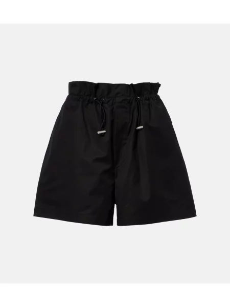 Pantaloni scurți Agolde negru