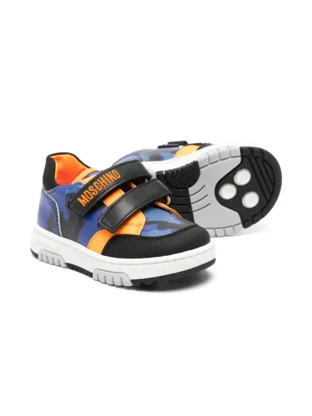 Sneakersy dziecięce Moschino niebieskie