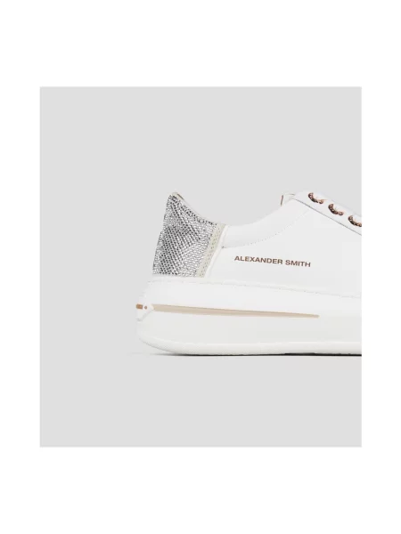 Pantofi Alexander Smith alb