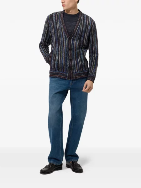 Cardigan Missoni tricotate albastru