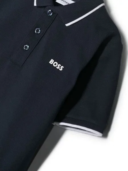 Koszulka polo dziecięca Bosswear niebieska