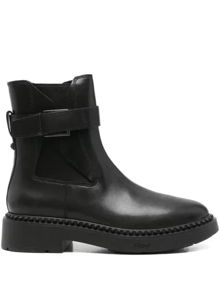 Botine chelsea Ash din piele negru