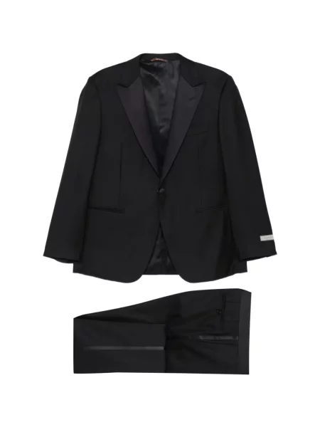 Costum Canali cu autograf albastru