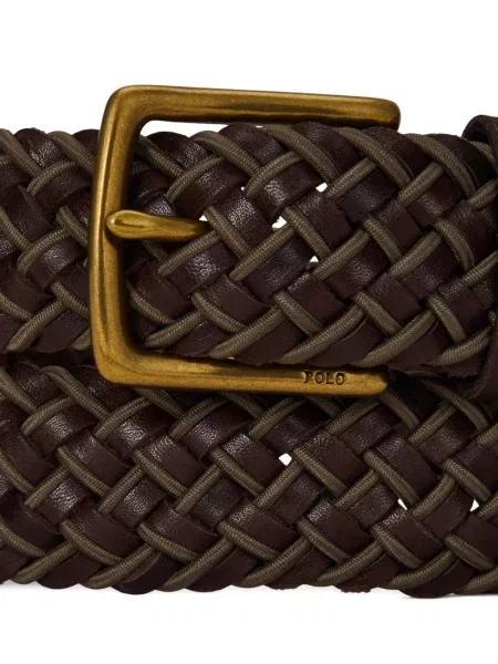 Ριγέ polo Polo Ralph Lauren με κουκούλα με αυτόγραφο λευκό
