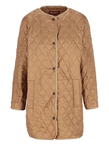 Palton Max Mara de lână maro
