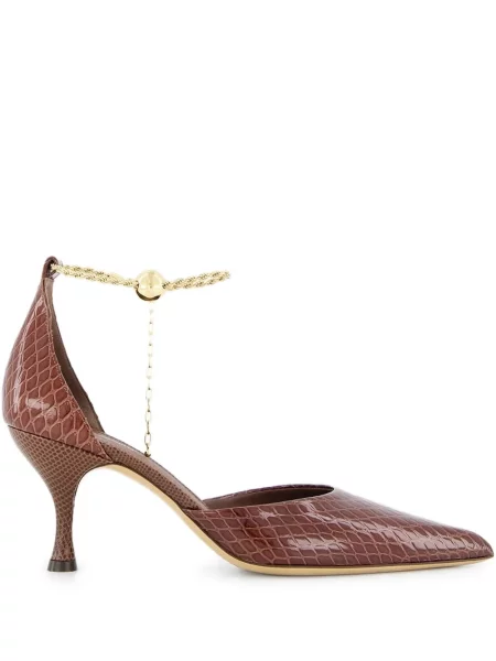 Pantofi cu toc Ferragamo roșu