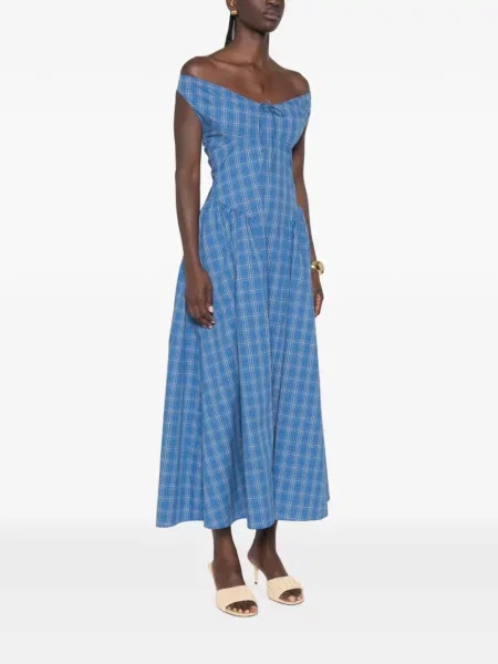 Rochie midi Faithfull The Brand albastru