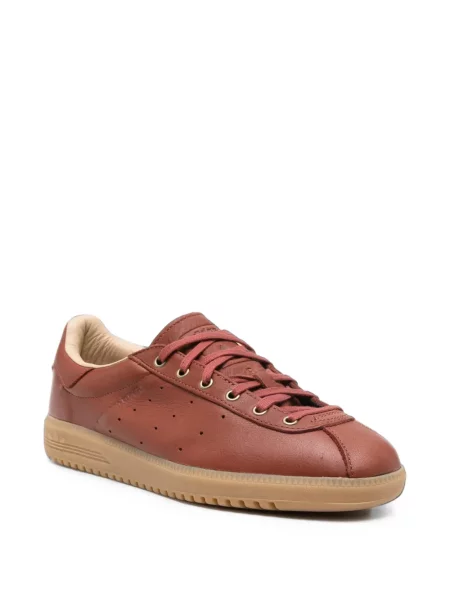 Sneakerși Adidas din piele maro