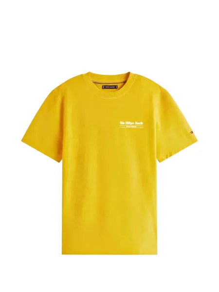 Μπλούζα Tommy Hilfiger με σχέδιο κίτρινο