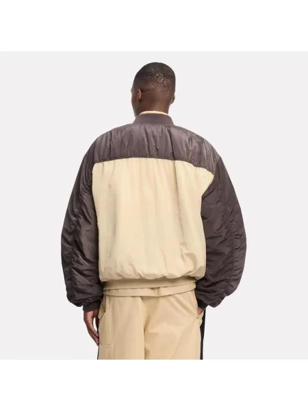 Kurtka REEBOK BOMBER JACKET brązowy