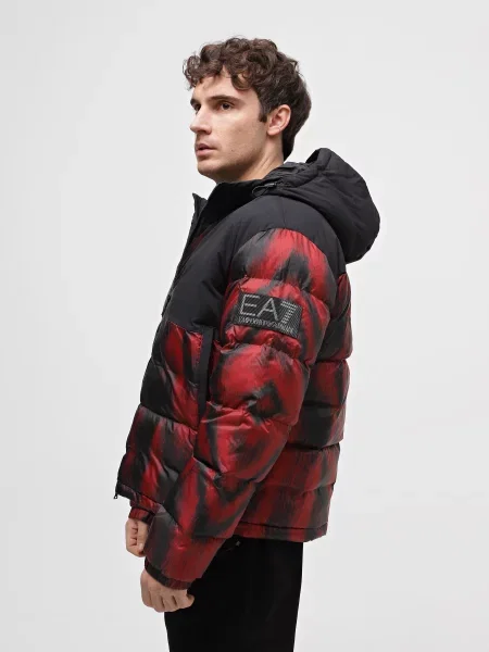 RECYCLED Зимова куртка червоний