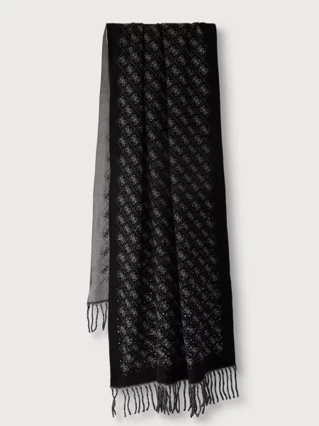 Guess fular pentru femei negru