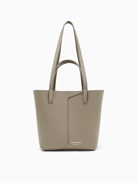 Emporio Armani Сумка Шкіра бежевий