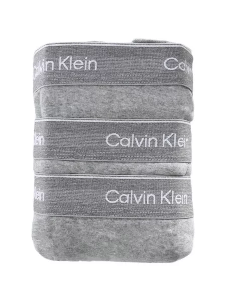 Boxeri Calvin Klein cu autograf gri