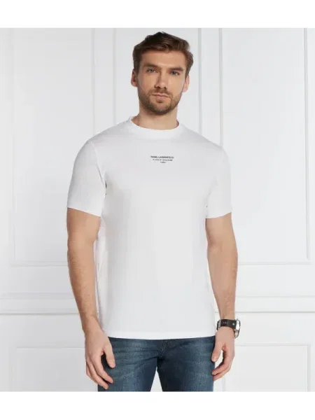 Karl Lagerfeld Tricou alb