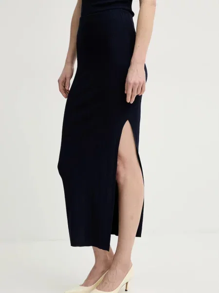 Fusta maxi Remain albastru