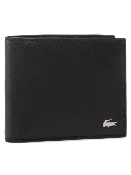 Lacoste Portofel de piele negru