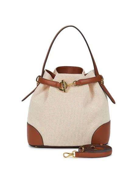 Lauren Ralph Lauren Geantă tip sac / maro coniac bej